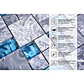 Mosaikfliese Crystal Mix XCM MC589 (30 x 30 cm, Grau, Glänzend)