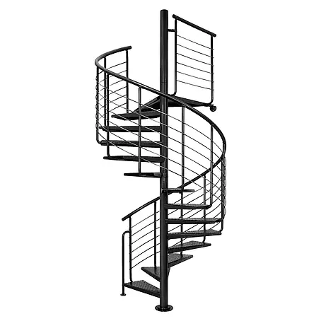 Atrium Spindeltreppe Heavy Metal