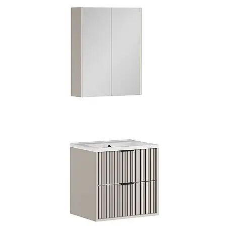 Vicco  Badmöbel-Set Ruford Cashmere 3 Teile