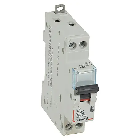 Legrand  Magnetotérmico automático DX3 UNI+N