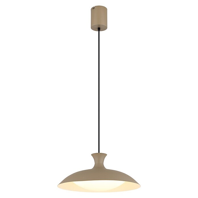 Globo LED viseća svjetiljka Rocha  (Ø x V: 40 x 150 cm, Bež) | BAUHAUS