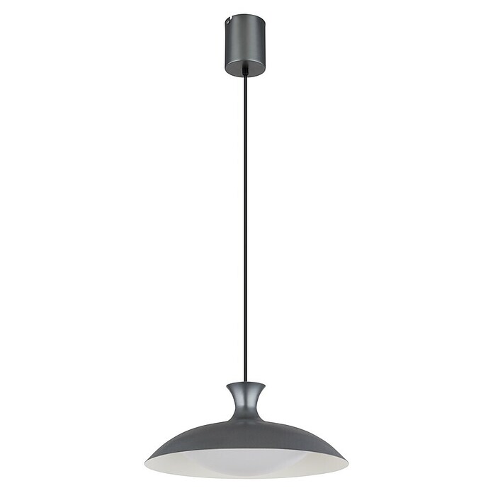 Globo LED viseća svjetiljka Rocha  (Ø x V: 40 x 150 cm, Siva) | BAUHAUS