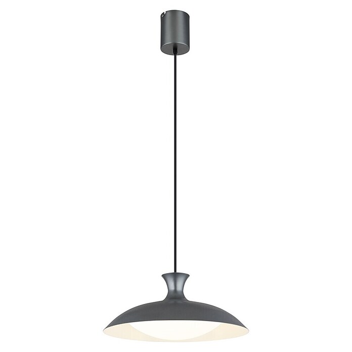 Globo LED viseća svjetiljka Rocha  (Ø x V: 40 x 150 cm, Siva) | BAUHAUS