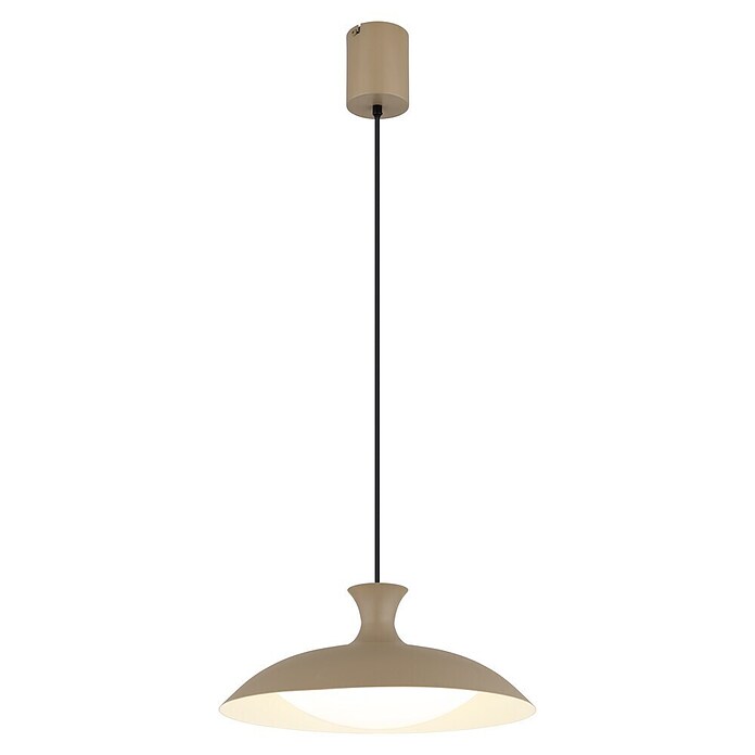 Globo LED viseća svjetiljka Rocha  (Ø x V: 40 x 150 cm, Bež) | BAUHAUS
