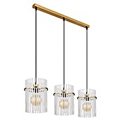 Globo Pendelleuchte Gorley (L x B x H: 800 x 200 x 1 400 mm, Gold) | BAUHAUS