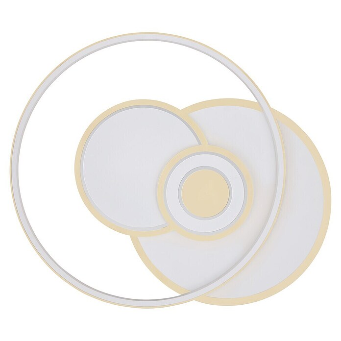 Globo LED stropna svetilka Roderick  (50 W, Do x Š x V: 54,5 x 46 x 6 cm, Bela) | 3016 - Deckenleuchte | CACB - Deckenleuchten | CAC - Indoorleuchten | CA - Beleuchtung | C - Elektro | BAUHAUS