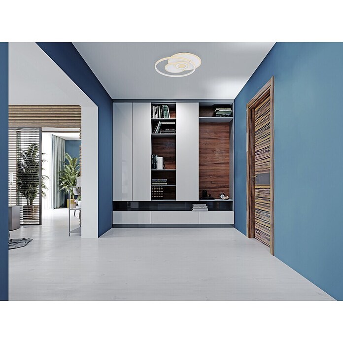 Globo LED stropna svetilka Roderick  (50 W, Do x Š x V: 54,5 x 46 x 6 cm, Bela) | 3016 - Deckenleuchte | CACB - Deckenleuchten | CAC - Indoorleuchten | CA - Beleuchtung | C - Elektro | BAUHAUS