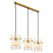 Globo Pendelleuchte Gorley (L x B x H: 800 x 200 x 1 400 mm, Gold) | BAUHAUS