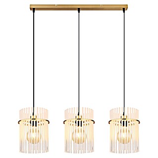 Globo Pendelleuchte Gorley (L x B x H: 800 x 200 x 1 400 mm, Gold)