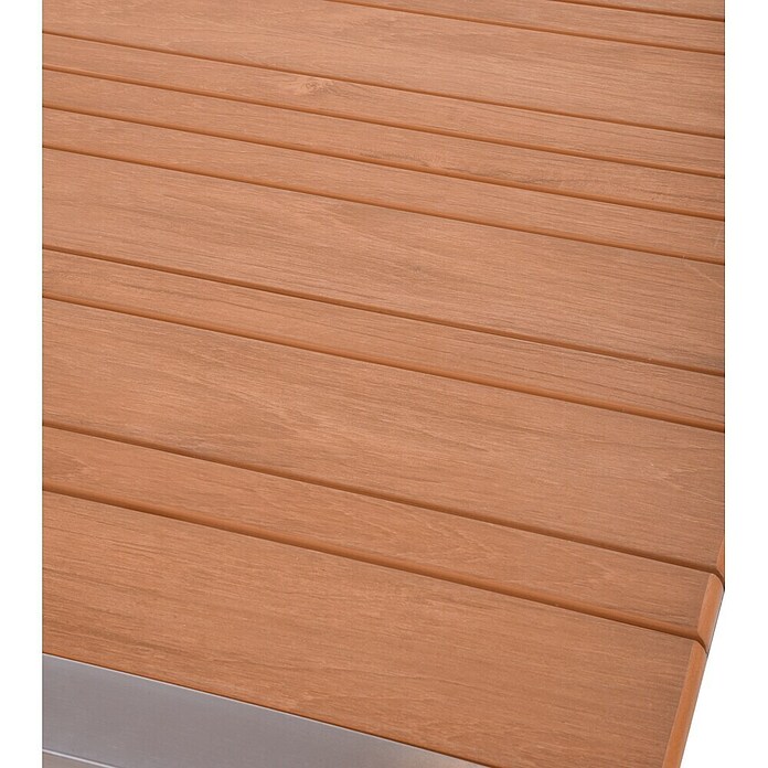 Garden Pleasure Loungemöbel-Set Florence (4 -tlg., Aluminium, Polywood, Champagner) | BAUHAUS