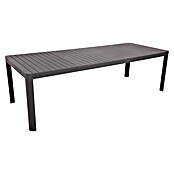 Garden Pleasure Gartentisch Amira (L x B x H: 195 x 100 x 75 cm, Aluminium, Rechteckig, Anthrazit, Ausziehbar) | BAUHAUS