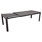 Garden Pleasure Gartentisch Amira (L x B x H: 195 x 100 x 75 cm, Aluminium, Rechteckig, Anthrazit, Ausziehbar) | BAUHAUS