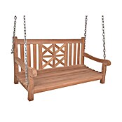 Garden Pleasure Hängebank Latoa (B x T x H: 120 x 66 x 62 cm, Teak, Braun) | BAUHAUS