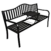 Garden Pleasure Gartenbank Segula (B x T x H: 150 x 60 x 89 cm, Stahl, Schwarz) | BAUHAUS