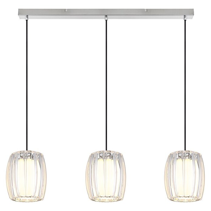 Globo Visilica Maribel  (Visina: 1.200 mm, 60 W, E27, Ravno kućište, Srebrna) | BAUHAUS