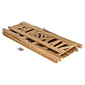 Garden Pleasure Gartenbank Lieblingsplatz (B x T x H: 150 x 63 x 89 cm, Teak, Braun) | BAUHAUS