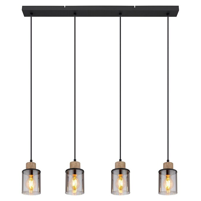 Globo Visilica Reid  (15 W, D x Š x V: 780 x 100 x 1.200 mm, E27, Crna) | BAUHAUS