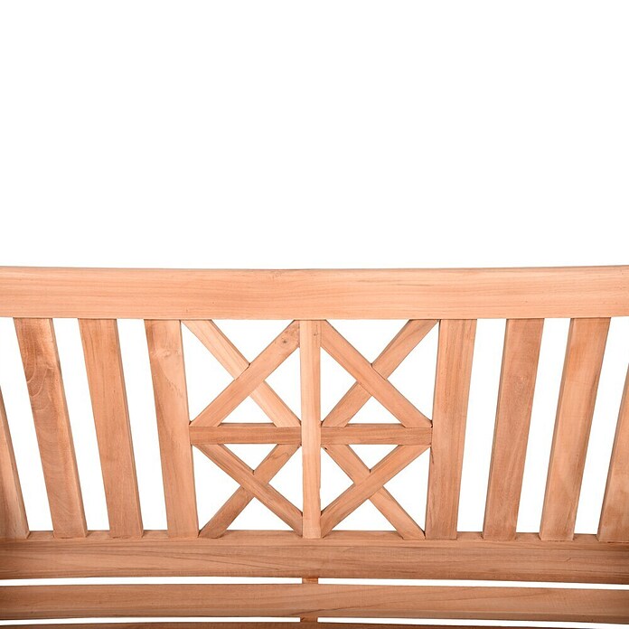 Garden Pleasure Gartenbank Pantar (B x T x H: 120 x 66 x 92 cm, Teak, Braun) | BAUHAUS
