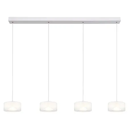 Globo  LED-Pendelleuchte rund Belinda