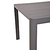 Garden Pleasure Gartentisch Amira (L x B x H: 149 x 149 x 75 cm, Aluminium, Rechteckig, Anthrazit, Ausziehbar) | BAUHAUS