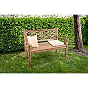 Garden Pleasure Gartenbank Sayang (B x T x H: 120 x 64 x 92 cm, Teak, Braun) | BAUHAUS