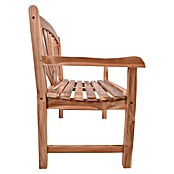 Garden Pleasure Gartenbank Marisa (B x T x H: 110 x 64 x 92 cm, Teak, Braun) | BAUHAUS