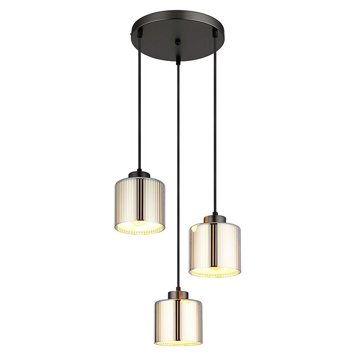 Globo Visilica Felicia  (60 W, Ø x V: 14 x 12 cm, E27, Tamno siva) | BAUHAUS