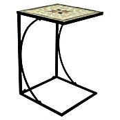 Garden Pleasure Garten-Beistelltisch Amarillo (L x B x H: 35 x 35 x 53 cm, Quadratisch, Schwarz/Gelb) | BAUHAUS