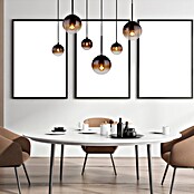 Globo Visilica Hallie  (Visina: 1.170 mm, 9 W, E27, Crna) | BAUHAUS