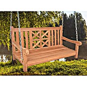 Garden Pleasure Hängebank Latoa (B x T x H: 120 x 66 x 62 cm, Teak, Braun) | BAUHAUS