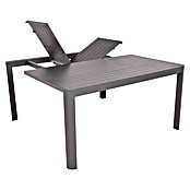 Garden Pleasure Gartentisch Amira (L x B x H: 149 x 149 x 75 cm, Aluminium, Rechteckig, Anthrazit, Ausziehbar) | BAUHAUS