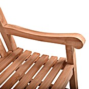 Garden Pleasure Gartenbank Pantar (B x T x H: 120 x 66 x 92 cm, Teak, Braun) | BAUHAUS