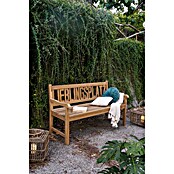 Garden Pleasure Gartenbank Lieblingsplatz (B x T x H: 150 x 63 x 89 cm, Teak, Braun) | BAUHAUS