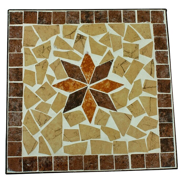 Garden Pleasure Garten-Beistelltisch Amarillo (L x B x H: 35 x 35 x 53 cm, Quadratisch, Schwarz/Gelb) | BAUHAUS