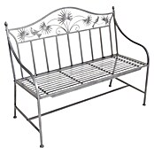 Garden Pleasure Gartenbank Talin (B x T x H: 111 x 52 x 84 cm, Eisen, Grau) | BAUHAUS
