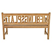 Garden Pleasure Gartenbank Lieblingsplatz (B x T x H: 150 x 63 x 89 cm, Teak, Braun) | BAUHAUS