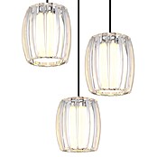 Globo Visilica Maribel  (Visina: 1.200 mm, Promjer: 18 cm, 60 W, E27, Okruglo kućište, Srebrna) | BAUHAUS
