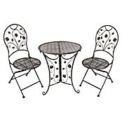 Garden Pleasure Balkonmöbel-Set Pinatubo (3 -tlg., Stahl, Bronzeton) | BAUHAUS