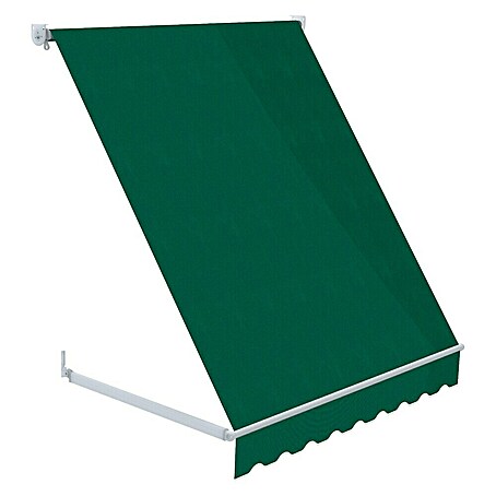 SmartSun Toldo ventana Essential (Verde, Ancho: 1,2 m, Caída: 1,2 m)