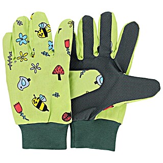 Gardol Guantes de jardinería infantiles (Talla del guante: 5, Amarillo)