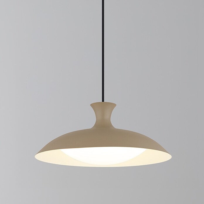 Globo LED viseća svjetiljka Rocha  (Ø x V: 40 x 150 cm, Bež) | BAUHAUS