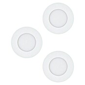 Eglo Uugradbena LED svjetiljka (3 W, Topla bijela, Promjer: 8,5 cm, Bijelo)