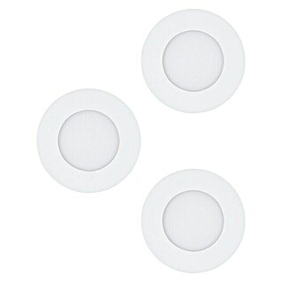 Tween Light Set ugradbenih LED svjetiljki Fueva (3 W, D x Š x V: 8,5 x 8,5 x 3 cm, Bijele boje, 3 Kom., Topla bijela)