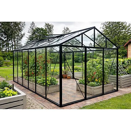 Bloomcabin  Gewächshaus Aluminium Klassik