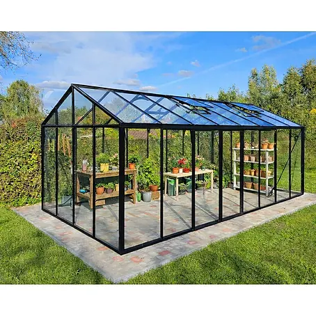 Bloomcabin  Gewächshaus Aluminium Klassik