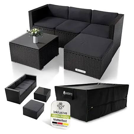 Juskys  Loungemöbel-Set Punta Cana