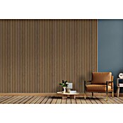 Akoestische panelen Acustico Eik Bruin Vilt (Natuur Eiken bruin vilt, l x b x d: 2.670 x 572,5 x 19 mm) | BAUHAUS