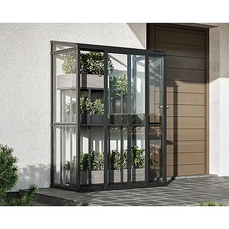 Bloomcabin  Gewächshaus Aluminium Mini