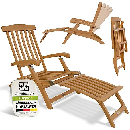 Juskys  Gartenliege Evia