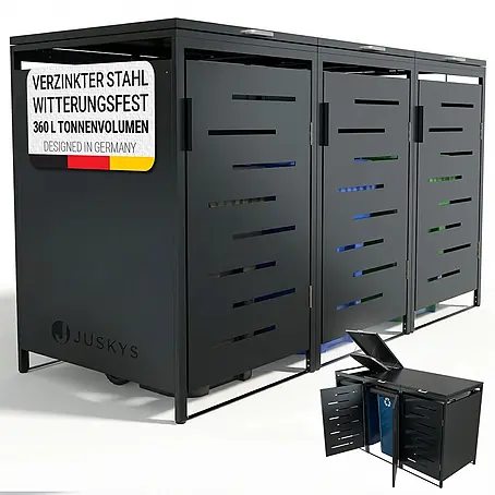 Juskys  Mülltonnenbox Arel